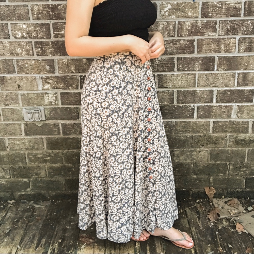 Vintage Floral Skirt